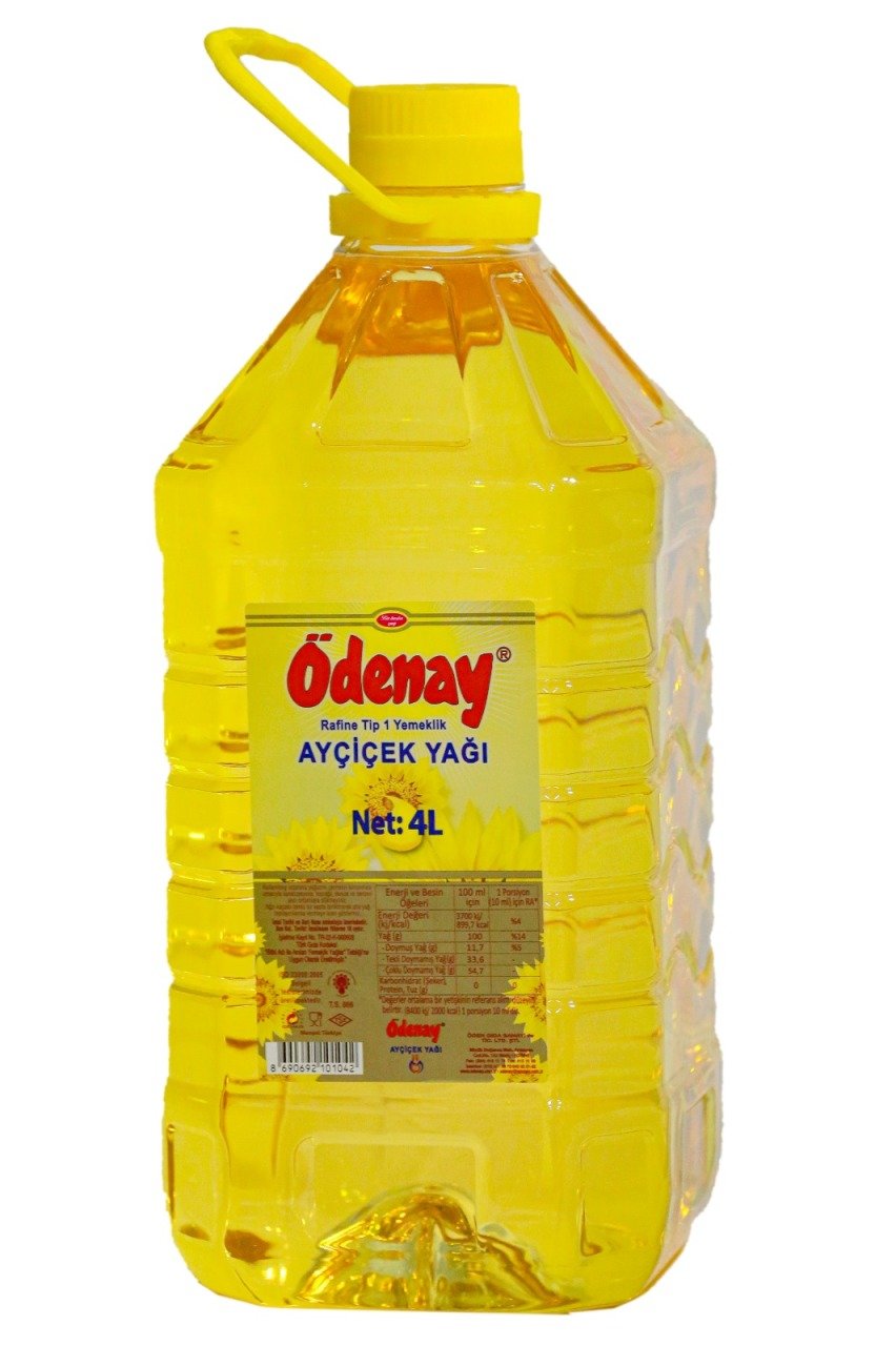4 L ÖDENAY AYÇİÇEK YAĞI