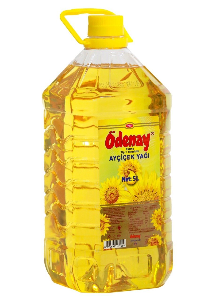 5 L ÖDENAY AYÇİÇEK YAĞI (PET AMBALAJ)